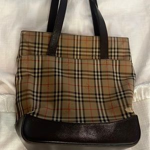 Vintage Burberry tote bag